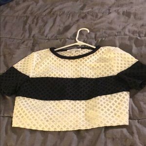 Elizabeth and James crop top